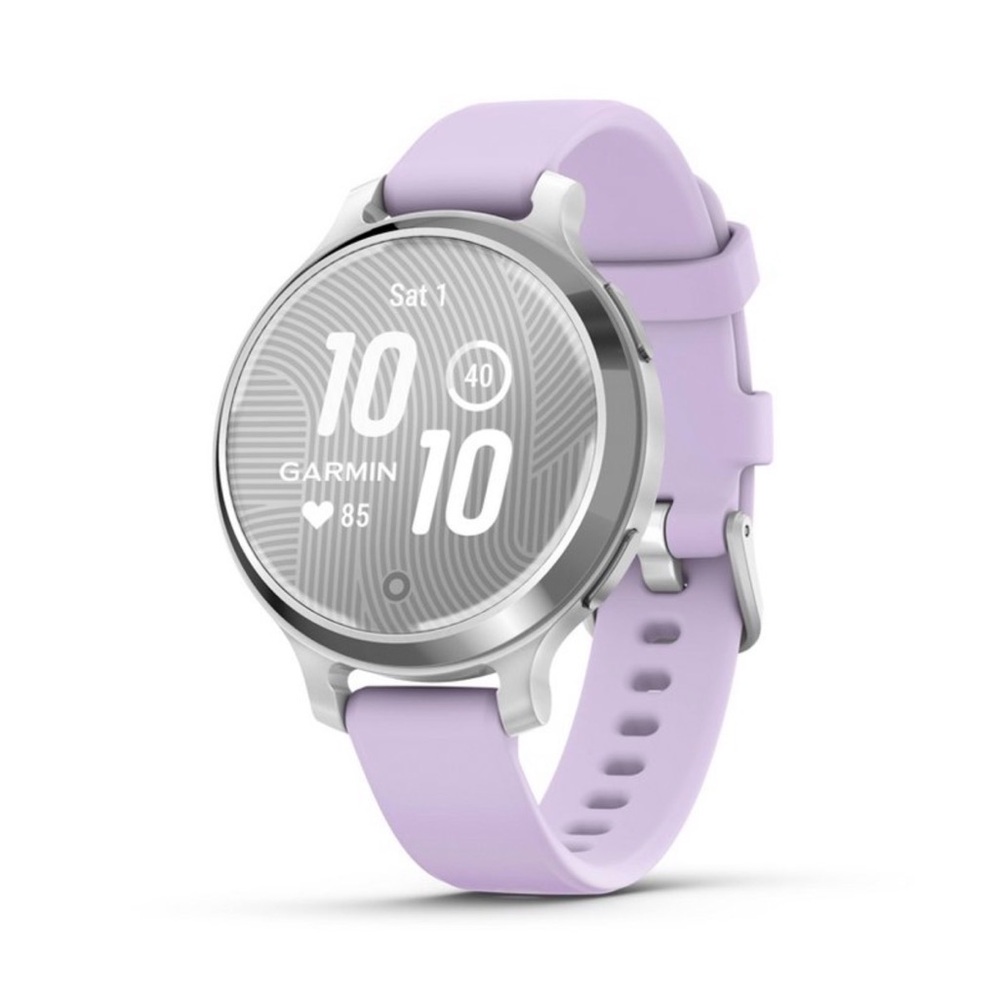 garmin Lily 2 lavender lilac silver smartwatch small fitness running new